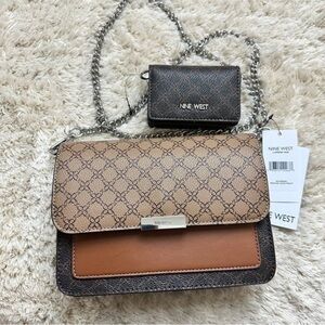 Nine west women’s chained crossbody purse